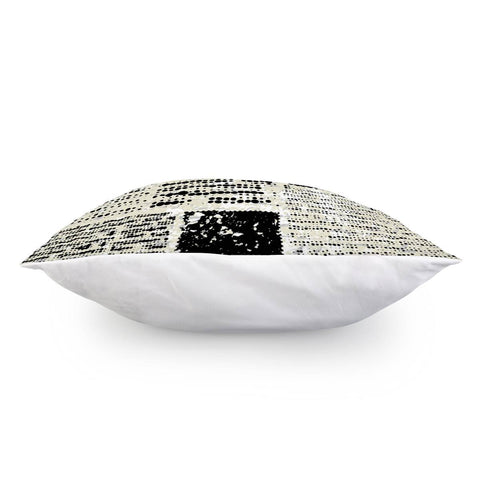 Image of Retro Newspaper Pillow Cover