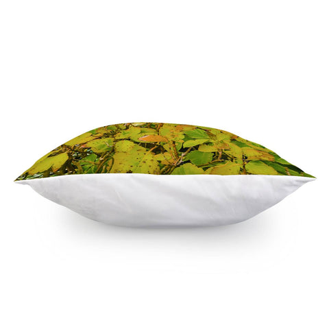 Image of Colored Nature Print Pillow Cover