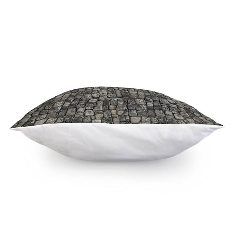 Image of Ancient Stone Wall Pattern Pillow Cover