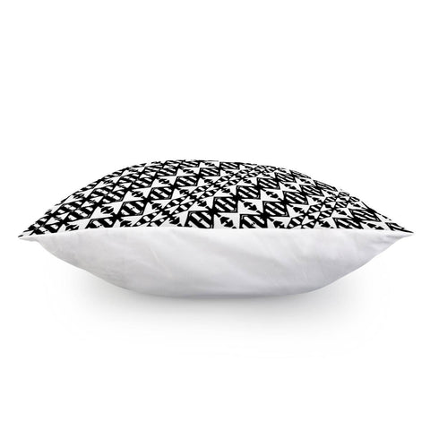 Image of Black And White Tribal Pillow Cover