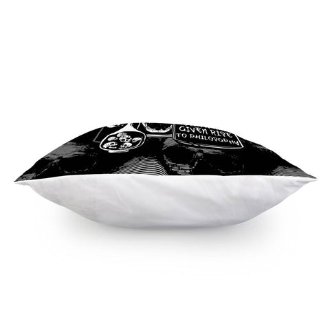 Image of Skull Pillow Cover