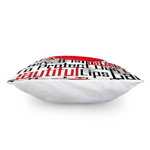 Image of Lips Pillow Cover