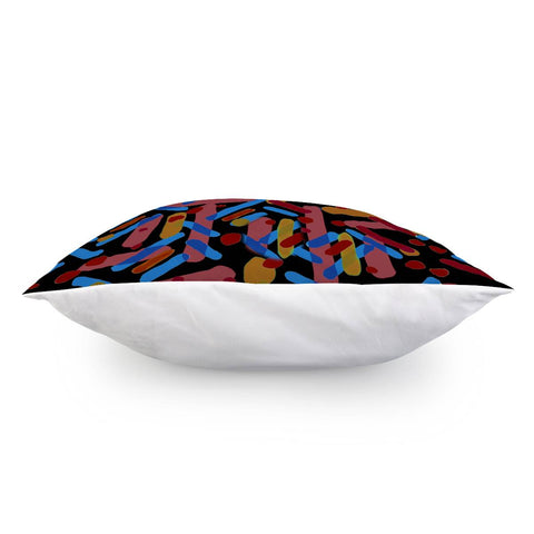 Image of Vivid Multicolored Abstract Print Pillow Cover