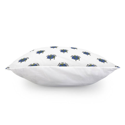 Image of Save The Planet Concept Pattern Pillow Cover