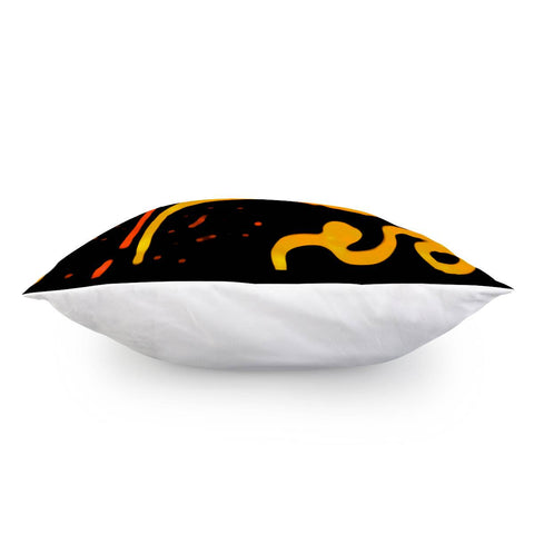 Image of Colored Ethnic Abstract Art Pillow Cover