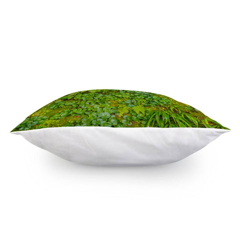 Image of Tropical Nature Print Pillow Cover