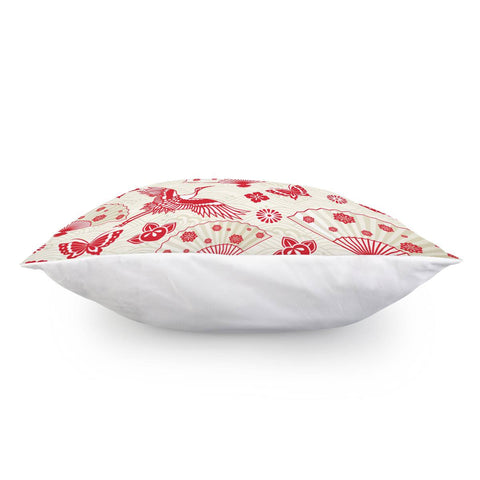 Image of Japanese Style Fan Pillow Cover