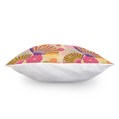 Image of Japanese Style Fan Pillow Cover