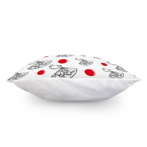 Image of Japanese Folding Fan Pillow Cover