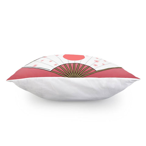 Image of Japanese Folding Fan Pillow Cover