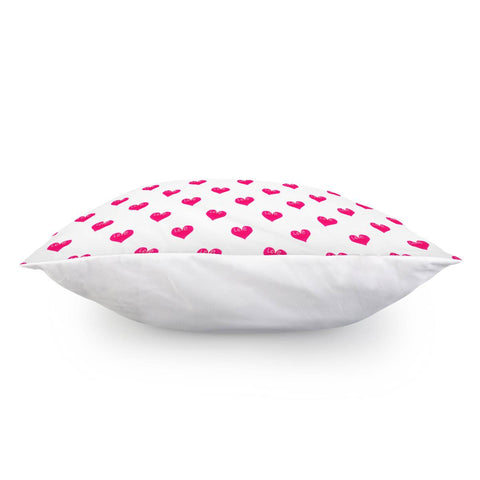 Image of Love Concept Sketchy Drawing Print Pattern Pillow Cover