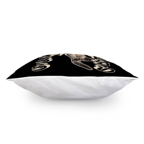 Image of Japanese And Cats And Fonts And Dollar Signs Pillow Cover