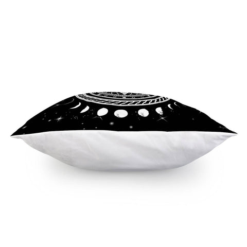 Image of Religious Symbols And Mystery And The Moon Pillow Cover