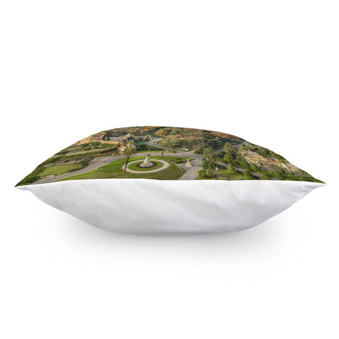 Image of Vatican Gardens Aerial View, Rome, Italy Pillow Cover