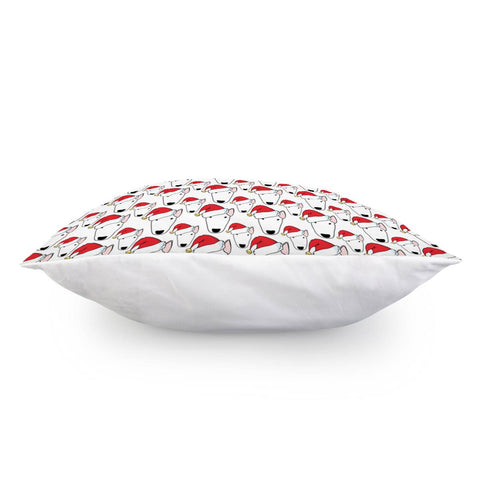 Image of Santa Bully Christmas Pattern Pillow Cover