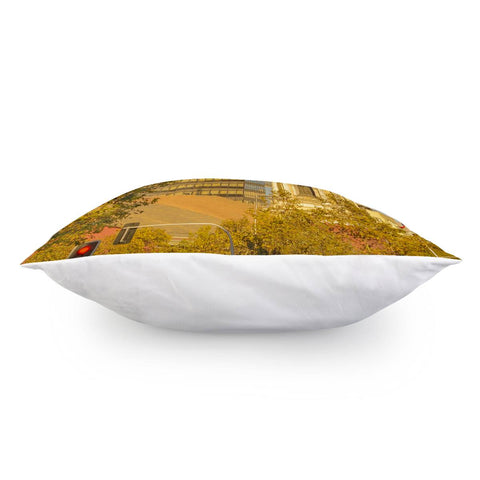 Image of San Francisco De Alameda Church, Santiago De Chile Pillow Cover