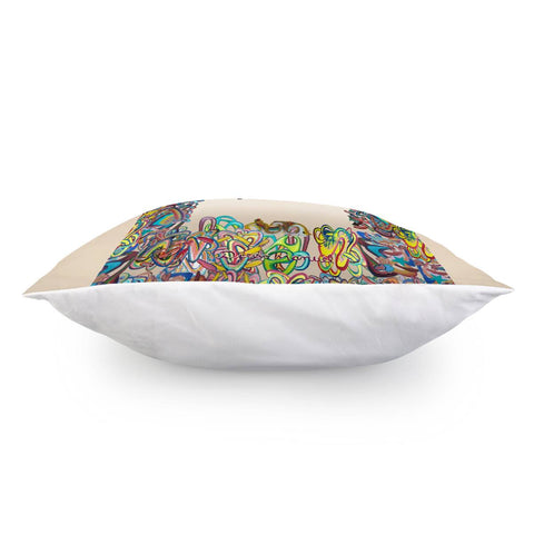 Image of A Lot Of Things 4 And Spaceship 3B Pillow Cover