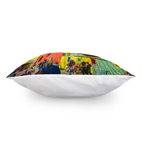 Image of La Boca, Buenos Aires, Argentina Pillow Cover