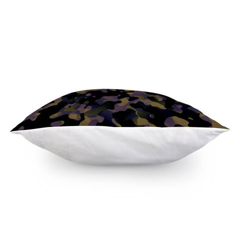 Image of Camouflage Noir/Marron Pillow Cover