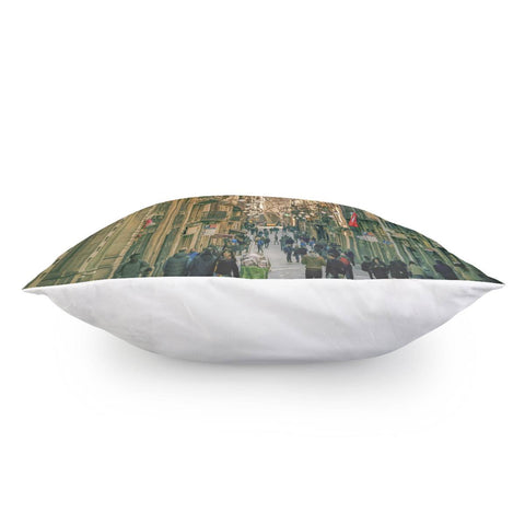 Image of Gothic District, Barcelona-Spain Pillow Cover