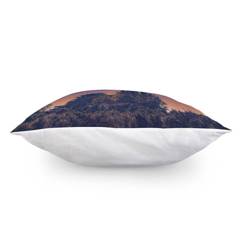 Image of Osorno Volcano Landscape Scene, Chile Pillow Cover