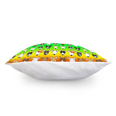 Image of Rainbow Multibull Pillow Cover