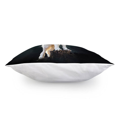 Image of Arctic Wolf Pillow Cover