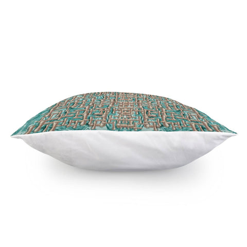 Image of Sterling Silver And A Flow Of Japanese Kanji Inspiration Pillow Cover