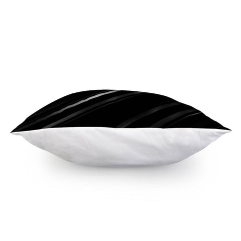 Image of Minimalist Black Linear Abstract Print Pillow Cover