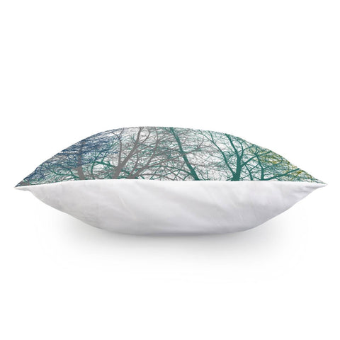 Image of Multicolor Graphic Botanical Print Pillow Cover