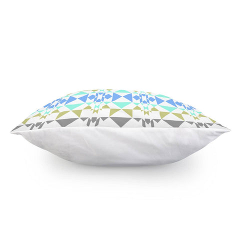 Image of Multicolored Geometric Pattern Pillow Cover