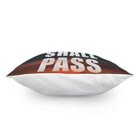 Image of This Too Shall Pass Phrase Poster Pillow Cover
