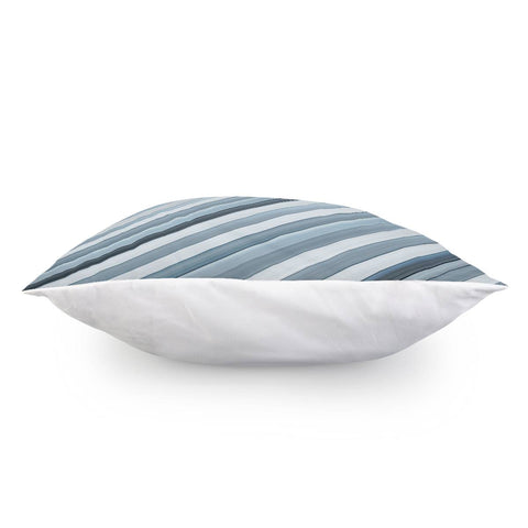 Image of Modern Tech Stripes Pattern Pillow Cover