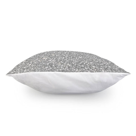 Image of Gray Seamless Terrazzo Pillow Cover