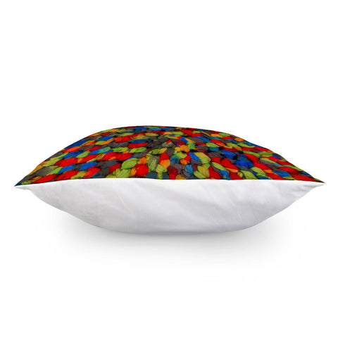 Image of Rainbow Weave Pillow Cover