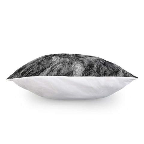 Image of Black And White Rocky Print Pillow Cover