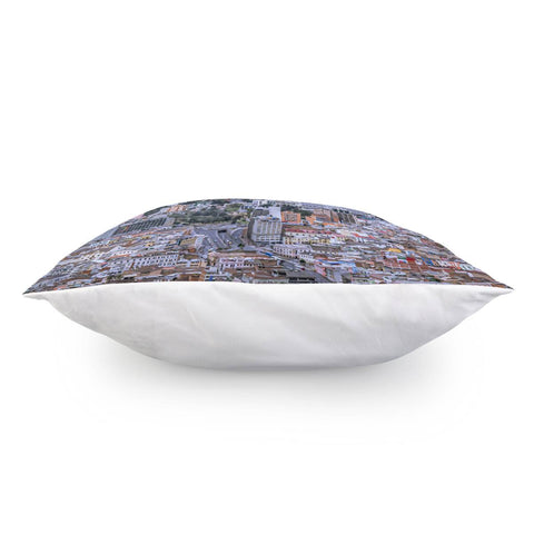 Image of Cityscape Aerial View Quito, Ecuador Pillow Cover