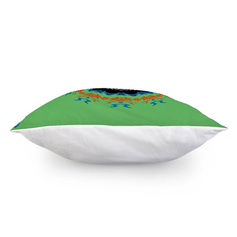 Image of Multicolor Circular Print Pillow Cover