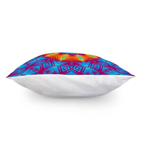 Image of Neon Rays Pattern Pillow Cover