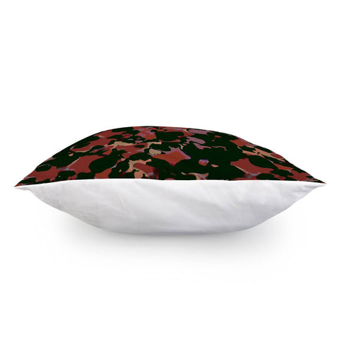 Image of Dark Abstract Camo Print Pillow Cover