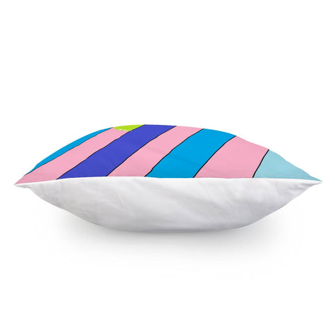 Image of Multicolor Stripes Pillow Cover