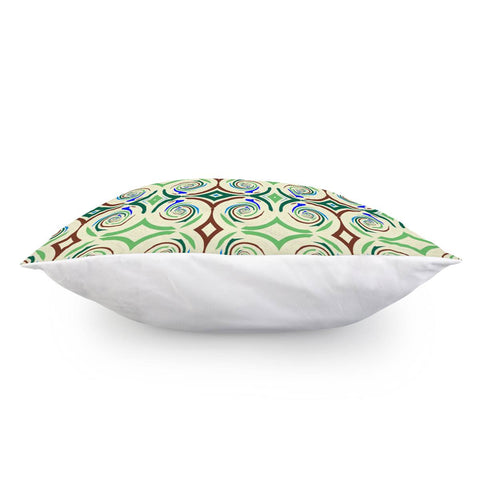 Image of Light Green Pattern Pillow Cover