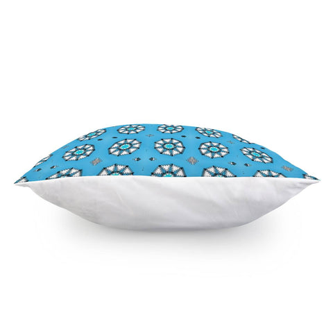 Image of Cool Snowflake Pattern Pillow Cover