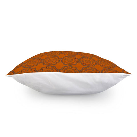 Image of Gray And Brown Pattern Pillow Cover