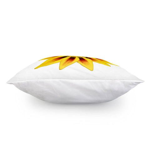 Image of Yellow Flower Drawing Pillow Cover