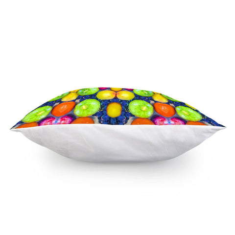 Image of Fruits And Vegetables Pattern Pillow Cover