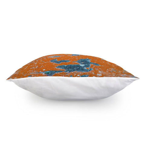 Image of Vivid Grunge Abstract Print Pillow Cover