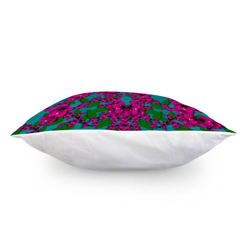 Image of One Island One Sakura With A Horizon Pillow Cover