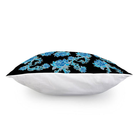 Image of Blue Pillow Cover