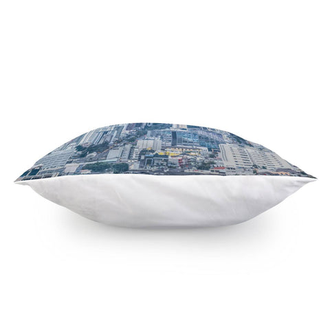 Image of Cityscape Aerial View Quito, Ecuador Pillow Cover